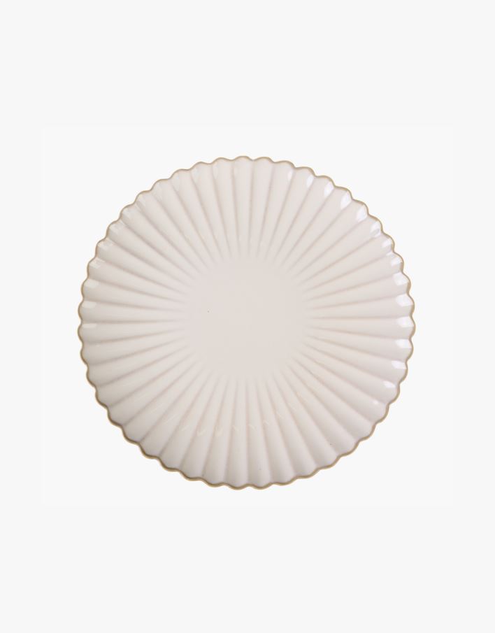 Middagstallrik vit - ø27,5 cm vit - 1