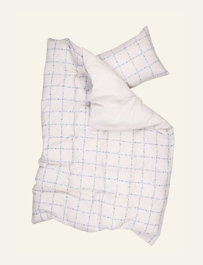 Påslakanset i bäckebölja multi/beige - 2