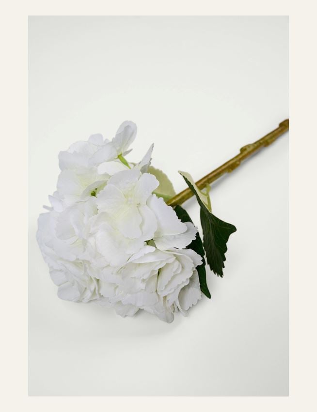 Konstgjord blomma vit - 2