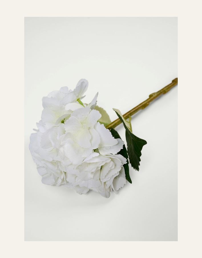 Konstgjord blomma vit - 2