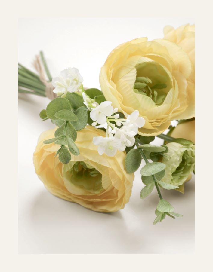 Konstgjord bukett gul - 2