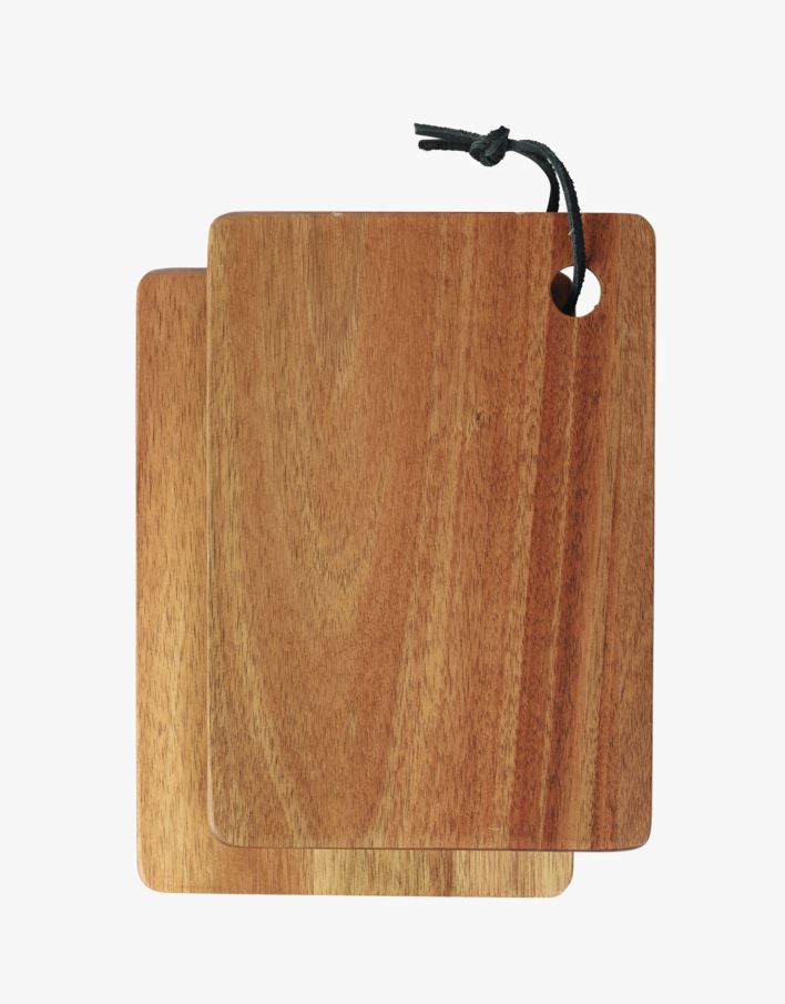 2 stycken skärbrädor natur - 20x14 cm natur - 1