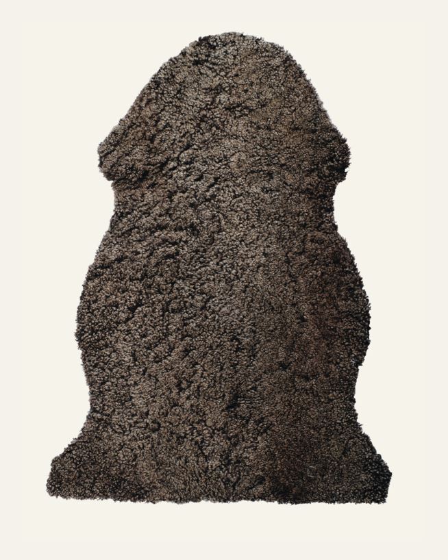 Fårskinn mörkbrun - 85 cm mörkbrun - 1