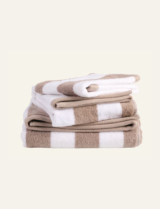 Handduk multi/beige - 3