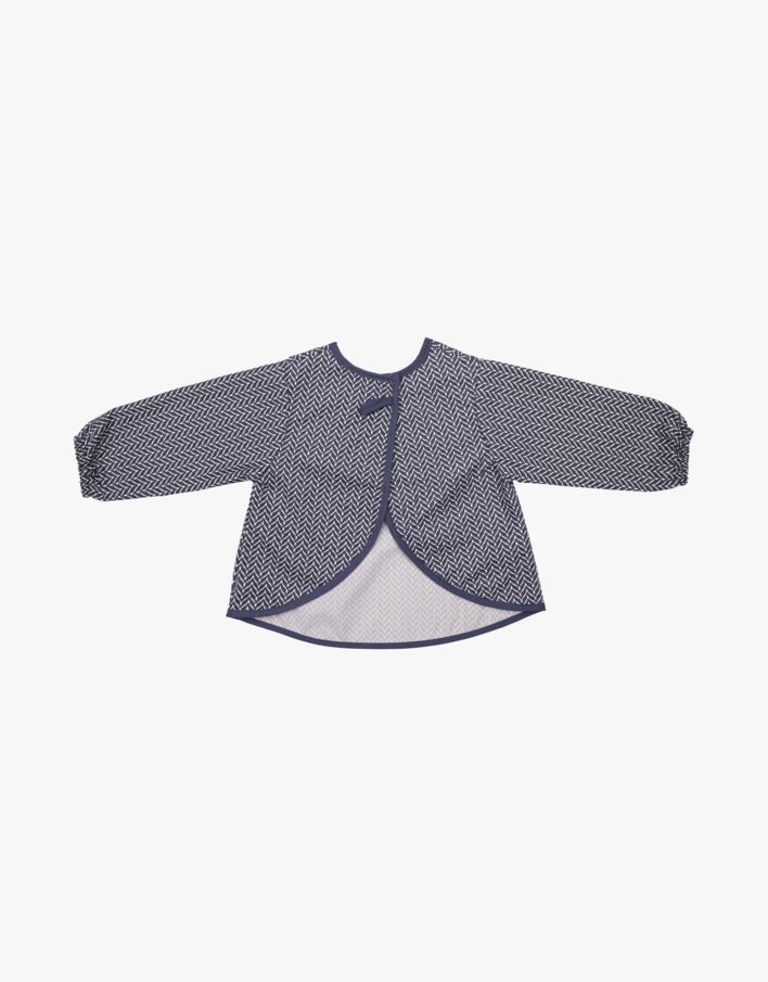 Haklapp med ärm indigoblå - 2-3 år indigoblå - 1