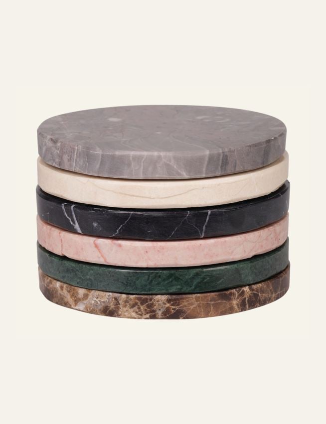 6pk glasunderlägg multi - 3