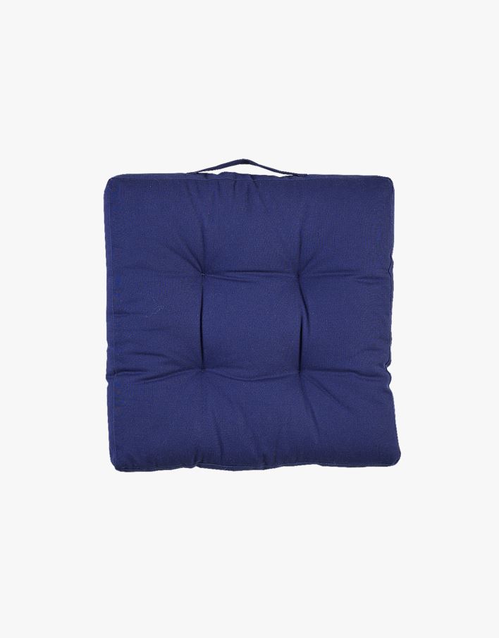 Sittkudde indigoblå - 40x40x5 cm indigoblå - 1