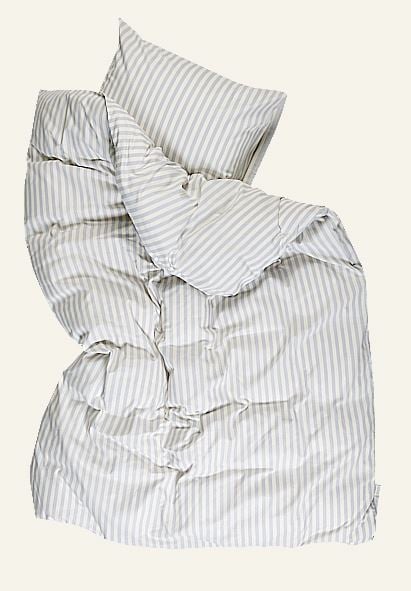 Påslakanset i bomull blå - 4