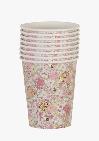 hemtex Happy Day Flower pappersmugg 8pk multi