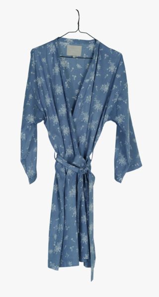 Sandy flower kimono blå