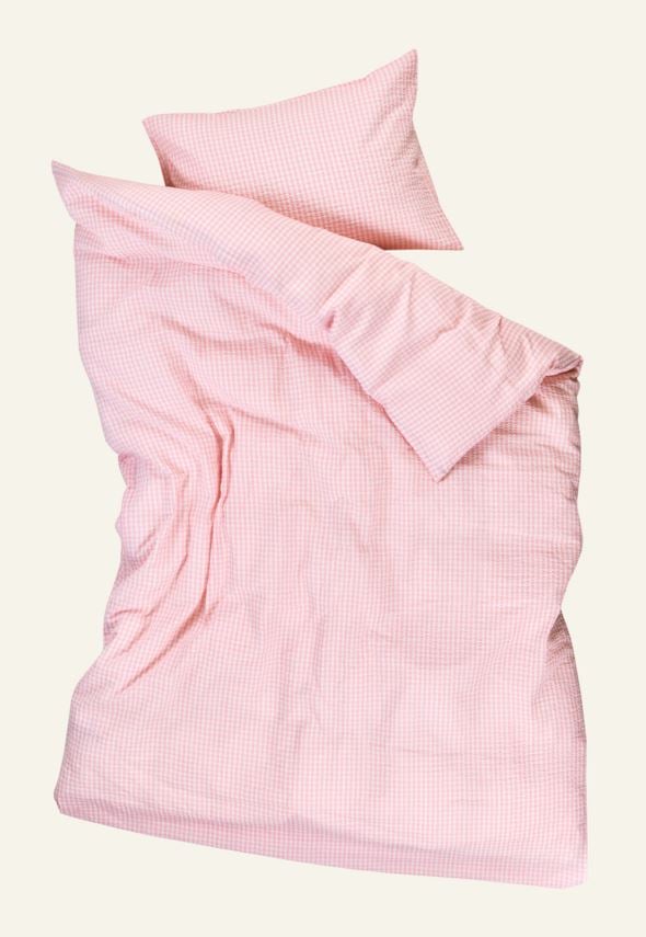 Påslakanset i bäckebölja rosa - 2