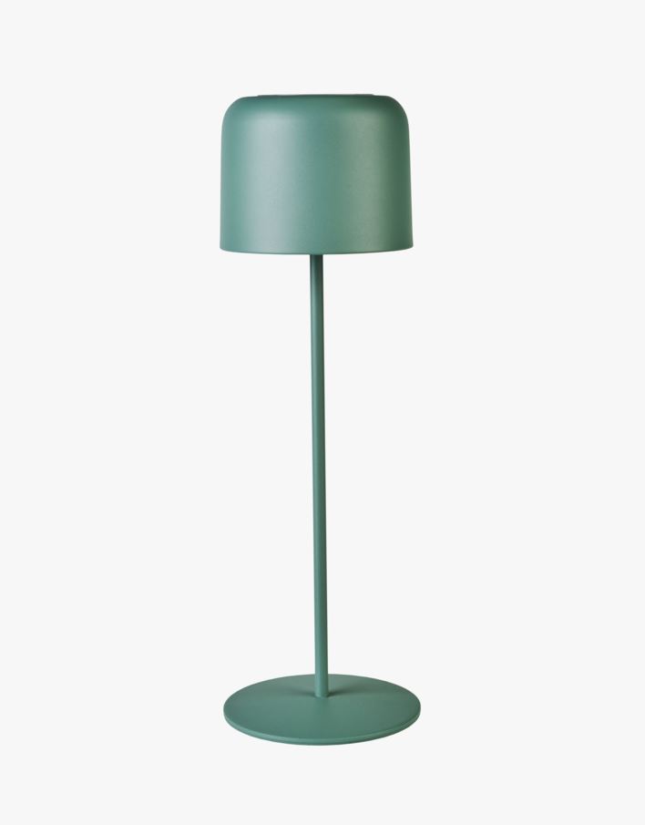 Led lampa grågön - 12x12x38 cm grågön - 1