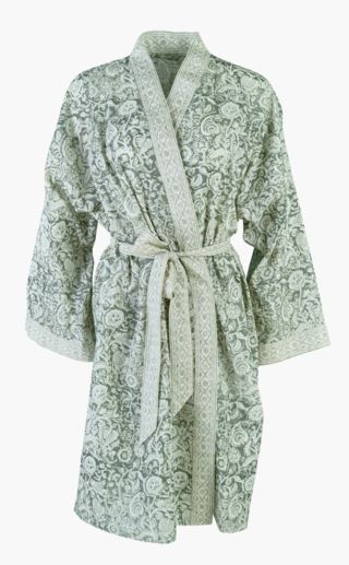 hemtex Indie kimono olivgrön