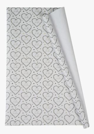 Läs mer om Merry hearts presentpapper offwhite