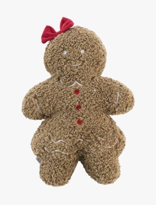 hemtex Gingerbread prydnadskudde brun