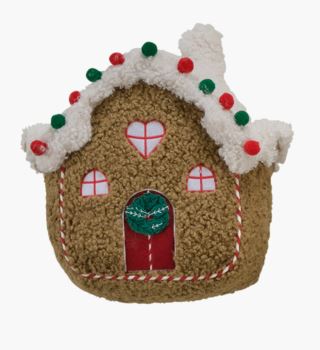 hemtex Gingerbread house prydnadskudde brun