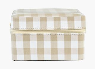 hemtex Lulu smyckeskrin med dragkedja beige