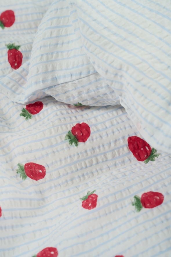 Påslakanset i bäckebölja ljusblå - 4