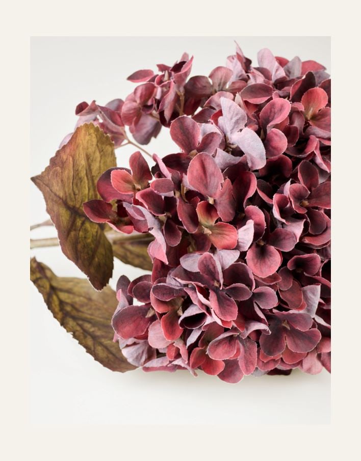 Konstgjord blomma burgundy - 2