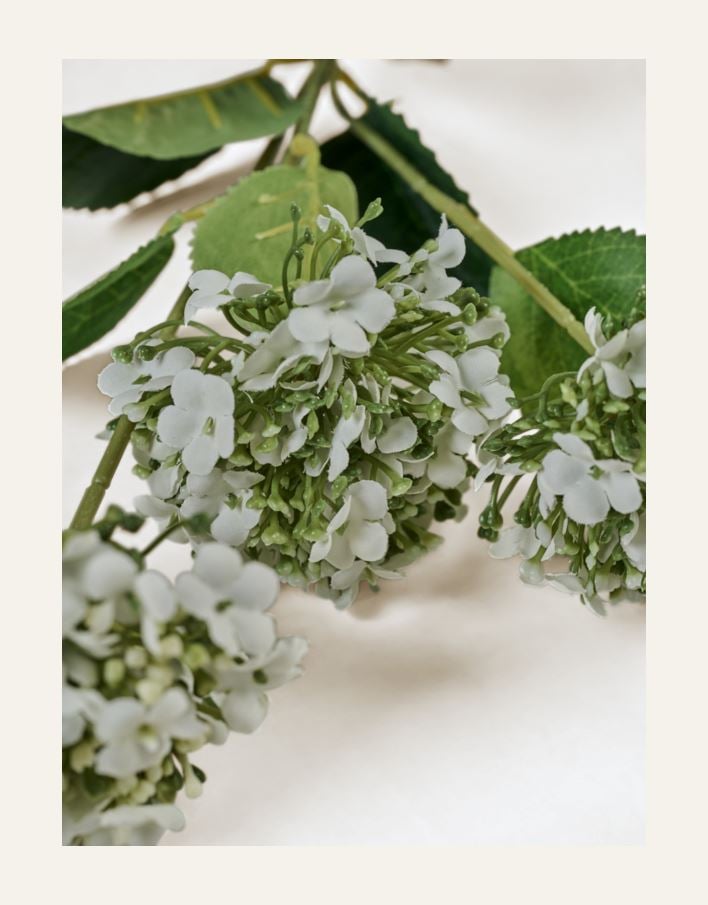 Konstgjord blomma vit - 2