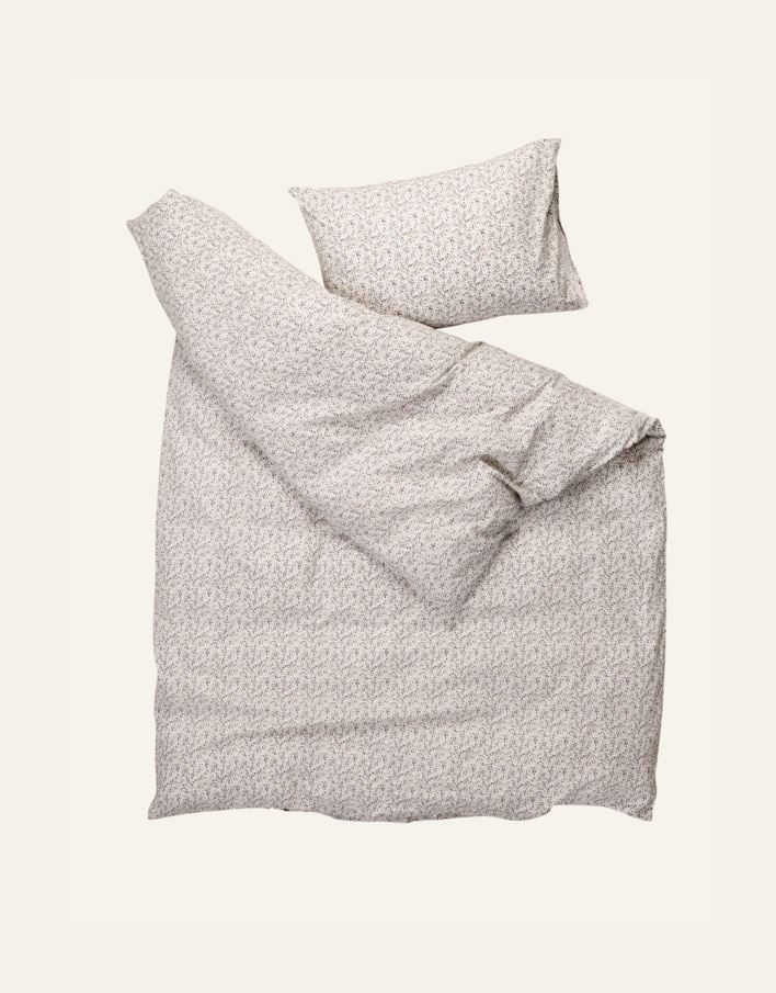 Påslakanset i bomull multi/grön - 2