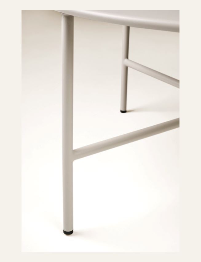 Trädgårdsbord beige - 4