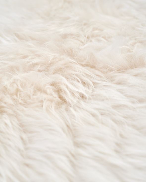 Fårskinn natur - 4