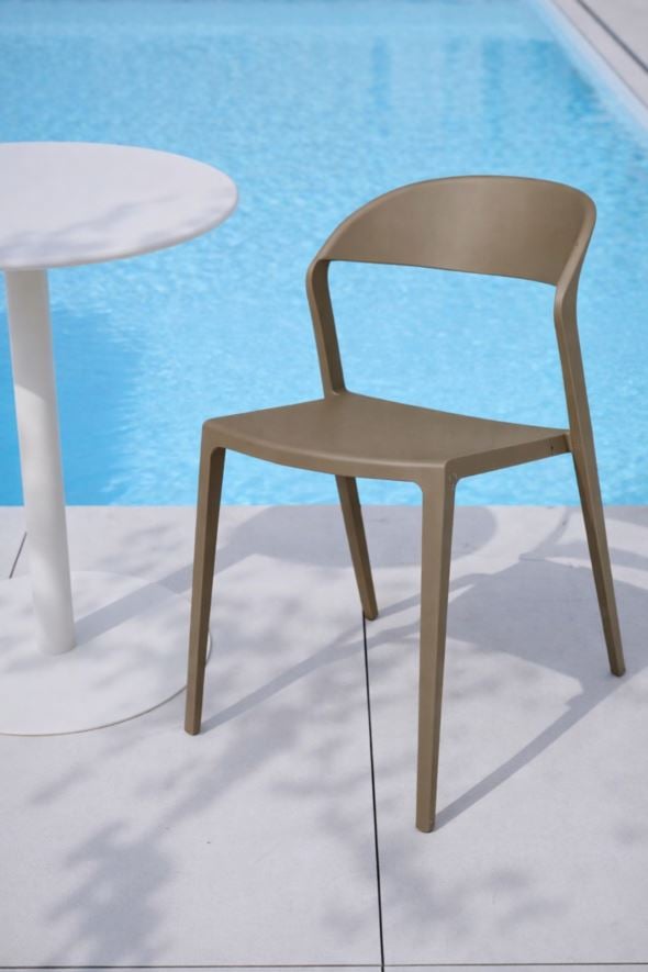 Stol mörk beige - 2