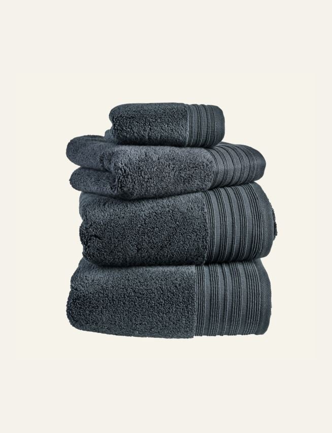 Handduk mörkblå - 4