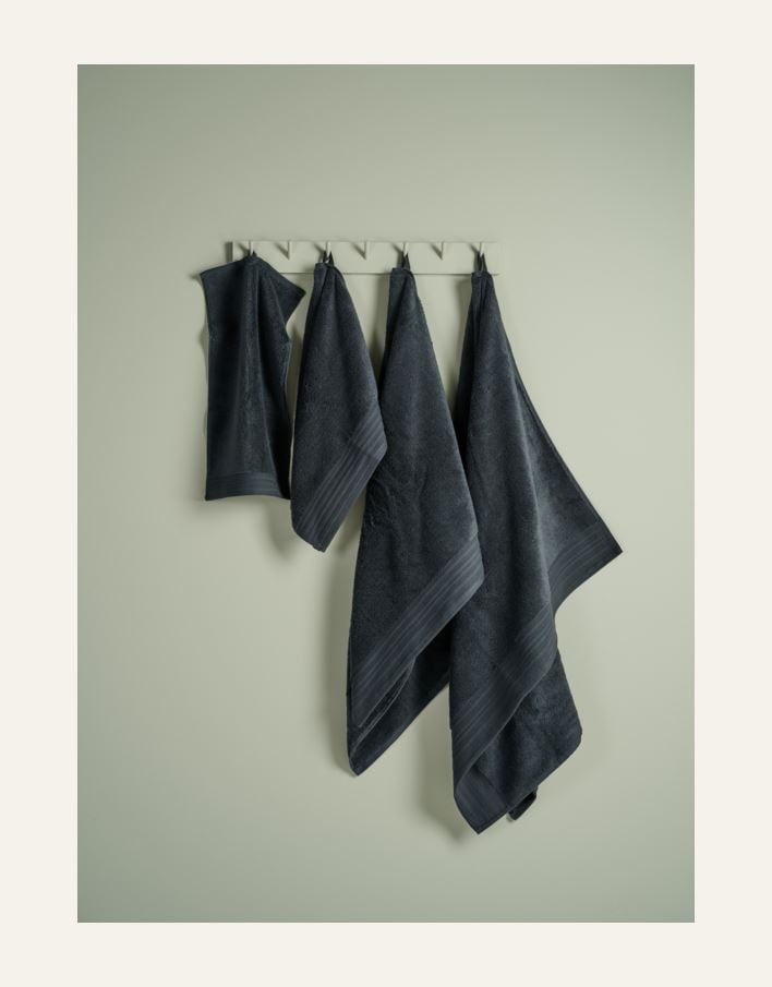 Handduk mörkblå - 6