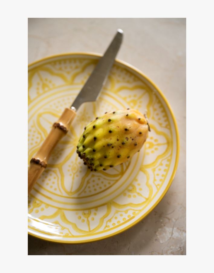 Tallrik gul - ø20,5 gul - 1