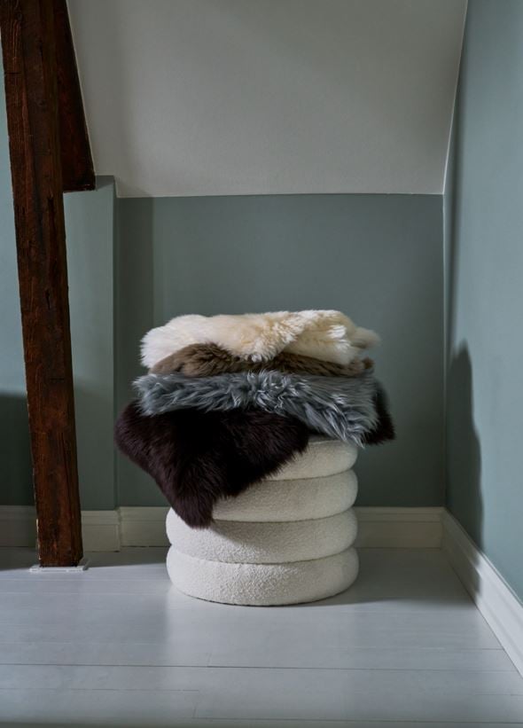 Fårskinn mörkbrun - 3