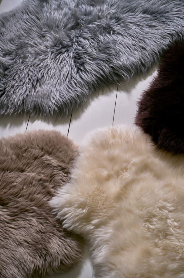 Fårskinn mörkbrun - 5