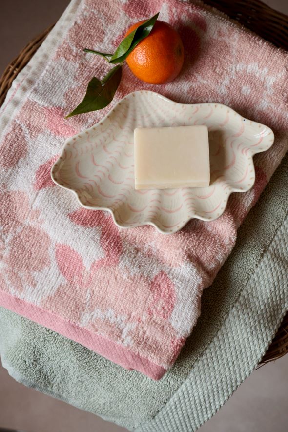 Handduk multi/rosa - 2