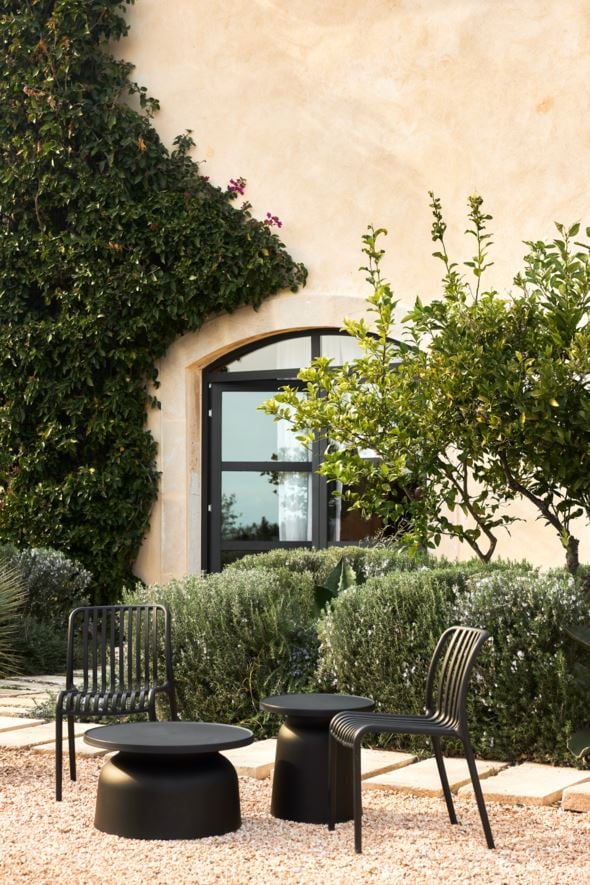 Trädgårdsbord svart - 2