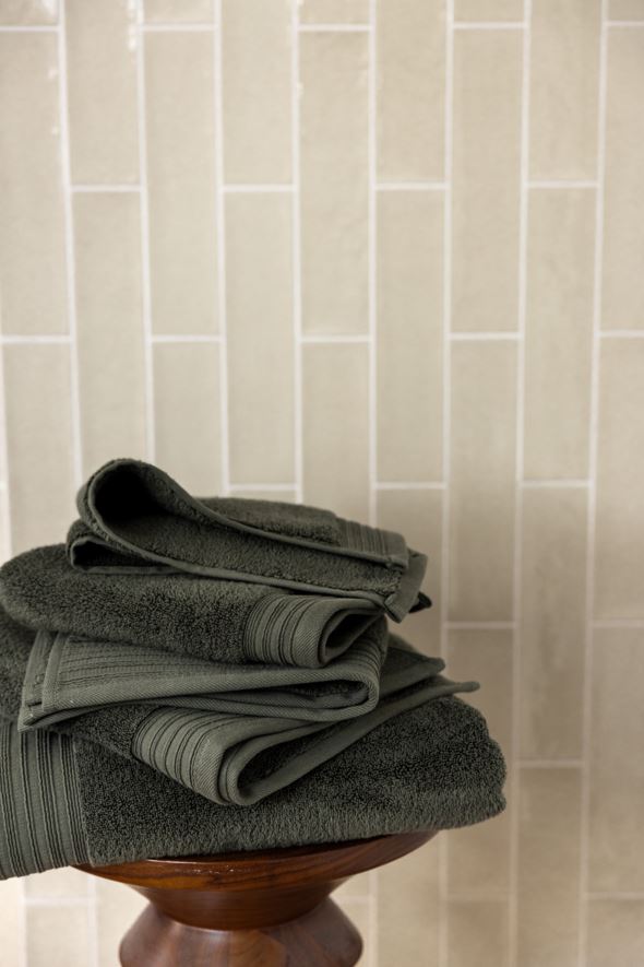 Handduk olivgrön - 4