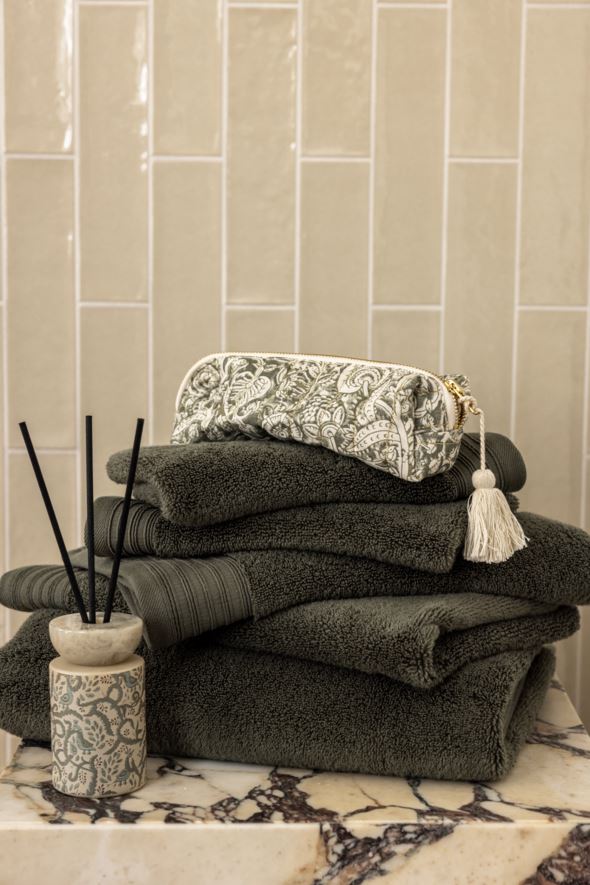 Handduk olivgrön - 2