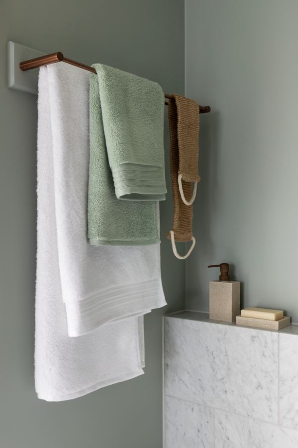 Handduk lindblomsgrön - 2